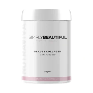 Nutraviva Simply Beautiful Beauty Collagen Marine Formula Unflavoured 225g - Fresh Bloom Skin - Premium Skincare Solutions for Nourished, Hydrated, and Radiant Skin Every Day
