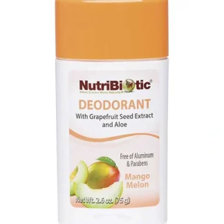 Nutribiotic Deodorant Stick Mango Melon 75g - Fresh Bloom Skin - Premium Skincare Solutions for Nourished, Hydrated, and Radiant Skin Every Day