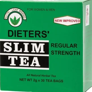 NUTRI-LEAF Herbal Tea Bags Slim Tea Regular X30 - Fresh Bloom Skin - Premium Skincare Solutions for Nourished, Hydrated, and Radiant Skin Every Day