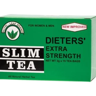 NUTRI-LEAF Herbal Tea Bags Slim Tea Extra Strength X15 - Fresh Bloom Skin - Premium Skincare Solutions for Nourished, Hydrated, and Radiant Skin Every Day