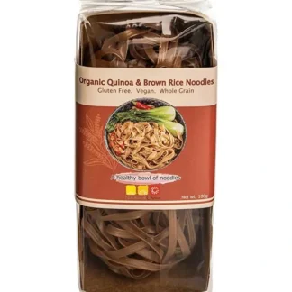 Nutritionist Choice Rice Noodles Organic Quinoa & Brown 180g - Fresh Bloom Skin - Premium Skincare Solutions for Nourished, Hydrated, and Radiant Skin Every Day