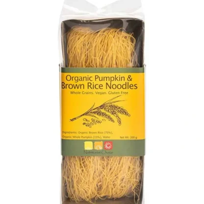 Nutritionist Choice Rice Noodles Pumpkin & Brown 200g - Fresh Bloom Skin - Premium Skincare Solutions for Nourished, Hydrated, and Radiant Skin Every Day