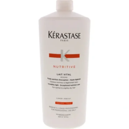 Nutritive Lait Vital Conditioner by Kerastase for Unisex - 34 oz Conditioner - Fresh Bloom Skin - Premium Skincare Solutions for Nourished, Hydrated, and Radiant Skin Every Day