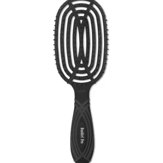 NuWay 4Hair Circular Venting Detangling Double C Brush - Black by NuWay 4Hair for Unisex - 1 Pc Hair Brush - Fresh Bloom Skin - Premium Skincare Solutions for Nourished, Hydrated, and Radiant Skin Every Day