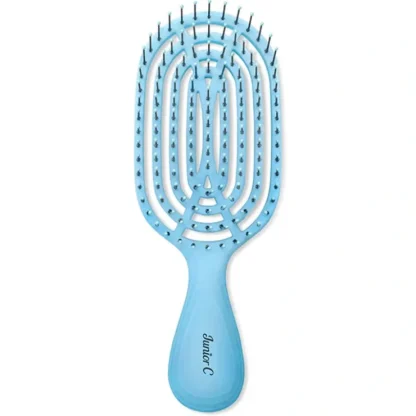 NuWay 4Hair Circular Venting Detangling Junior C Brush - Blue by NuWay 4Hair for Unisex - 1 Pc Hair Brush - Fresh Bloom Skin - Premium Skincare Solutions for Nourished, Hydrated, and Radiant Skin Every Day