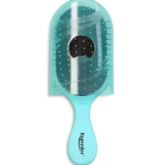 NuWay 4Hair Dual Patented Traveler Detangling Brush - Soft Green by NuWay 4Hair for Unisex - 1 Pc Hair Brush - Fresh Bloom Skin - Premium Skincare Solutions for Nourished, Hydrated, and Radiant Skin Every Day