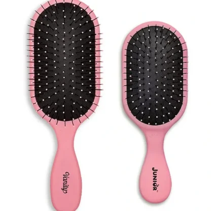 NuWay 4Hair Vanity And Junior Pro Brush Set - Pink by NuWay 4Hair for Unisex - 2 Pc Hair Brush - Fresh Bloom Skin - Premium Skincare Solutions for Nourished, Hydrated, and Radiant Skin Every Day
