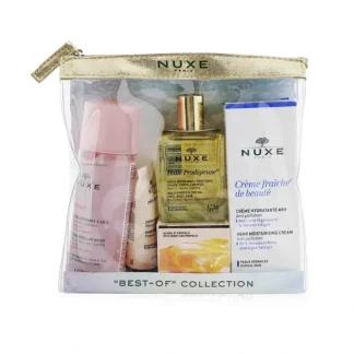 Nuxe "Best-Of" Collection Gift Set 5pcs - Fresh Bloom Skin - Premium Skincare Solutions for Nourished, Hydrated, and Radiant Skin Every Day