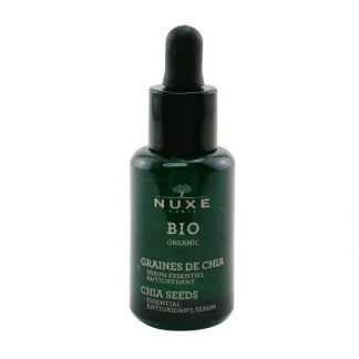 Nuxe Bio Organic Chia Seeds Essential Antioxidant Serum 30ml/1oz - Fresh Bloom Skin - Premium Skincare Solutions for Nourished, Hydrated, and Radiant Skin Every Day