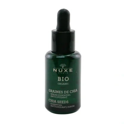 Nuxe Bio Organic Chia Seeds Essential Antioxidant Serum 30ml/1oz - Fresh Bloom Skin - Premium Skincare Solutions for Nourished, Hydrated, and Radiant Skin Every Day