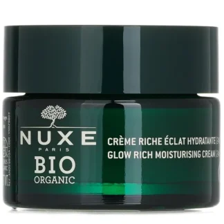 Nuxe Bio Organic Glow Rich 24H Moisturising Cream 50ml/1.7oz - Fresh Bloom Skin - Premium Skincare Solutions for Nourished, Hydrated, and Radiant Skin Every Day