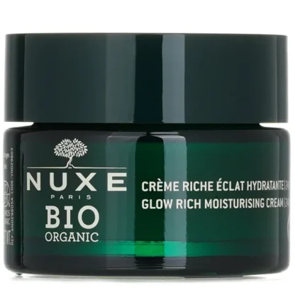 Nuxe Bio Organic Glow Rich 24H Moisturising Cream 50ml/1.7oz - Fresh Bloom Skin - Premium Skincare Solutions for Nourished, Hydrated, and Radiant Skin Every Day