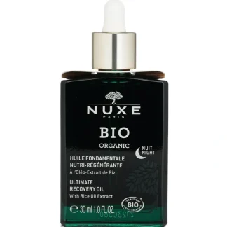 Nuxe Bio Organic Ultimate Night Recovery Oil With Rice Oil Extract 30ml/1oz - Fresh Bloom Skin - Premium Skincare Solutions for Nourished, Hydrated, and Radiant Skin Every Day