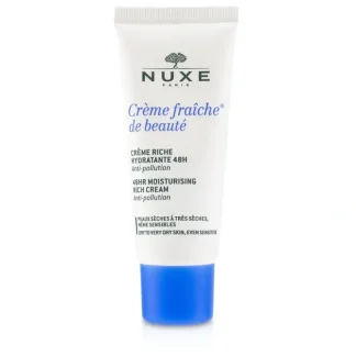 Nuxe Creme Fraiche De Beaute 48HR Moisturising Rich Cream - For Dry To Very Skin, Even Sensitive 30ml/1oz - Fresh Bloom Skin - Premium Skincare Solutions for Nourished, Hydrated, and Radiant Skin Every Day