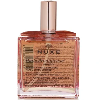 Nuxe Huile Prodigieuse Florale Multi-Purpose Dry Oil (Face, Body, Hair) 50ml/1.6oz - Fresh Bloom Skin - Premium Skincare Solutions for Nourished, Hydrated, and Radiant Skin Every Day