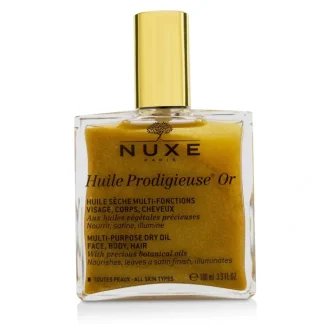 Nuxe Huile Prodigieuse Or Multi-Purpose Dry Oil 100ml/3.3oz - Fresh Bloom Skin - Premium Skincare Solutions for Nourished, Hydrated, and Radiant Skin Every Day