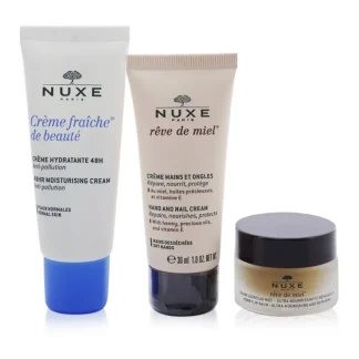 Nuxe Moisture Me Kit 3pcs - Fresh Bloom Skin - Premium Skincare Solutions for Nourished, Hydrated, and Radiant Skin Every Day