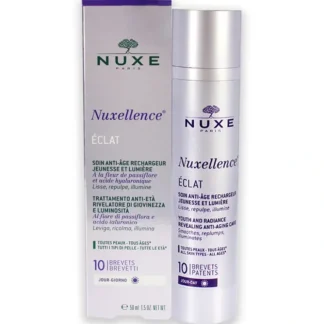 Nuxe Nuxellence Eclat Youth and Radiance Revealing Anti-Aging Care by Nuxe for Women - 1.5 oz Treatment - Fresh Bloom Skin - Premium Skincare Solutions for Nourished, Hydrated, and Radiant Skin Every Day
