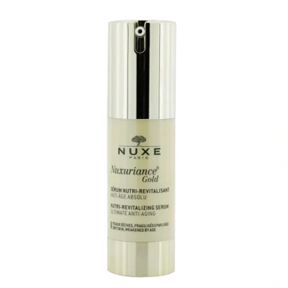 Nuxe Nuxuriance Gold Nutri-Revitalizing Serum 30ml/1oz - Fresh Bloom Skin - Premium Skincare Solutions for Nourished, Hydrated, and Radiant Skin Every Day