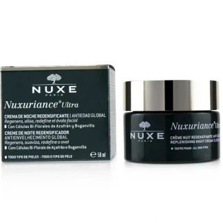 Nuxe Nuxuriance Ultra Global Anti-Aging Night Cream - All Skin Types 50ml/1.7oz - Fresh Bloom Skin - Premium Skincare Solutions for Nourished, Hydrated, and Radiant Skin Every Day