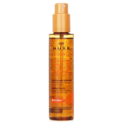 Nuxe Sun Tanning Sun Oil High Protection SPF50 (For Face & Body) 150ml/5oz - Fresh Bloom Skin - Premium Skincare Solutions for Nourished, Hydrated, and Radiant Skin Every Day