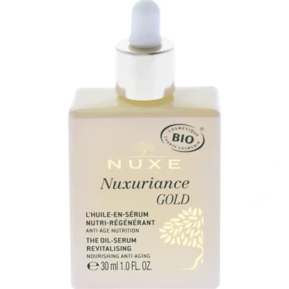 Nuxuriance Gold Oil Serum Revitalizing by Nuxe for Women - 1 oz Serum - Fresh Bloom Skin - Premium Skincare Solutions for Nourished, Hydrated, and Radiant Skin Every Day