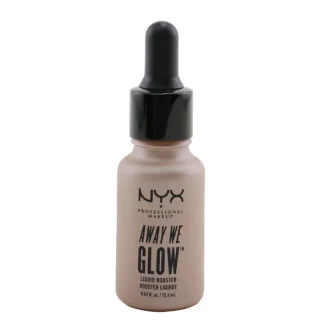 NYX Away We Glow Liquid Booster - # Glazed Donut 12.6ml/0.42oz - Fresh Bloom Skin - Premium Skincare Solutions for Nourished, Hydrated, and Radiant Skin Every Day