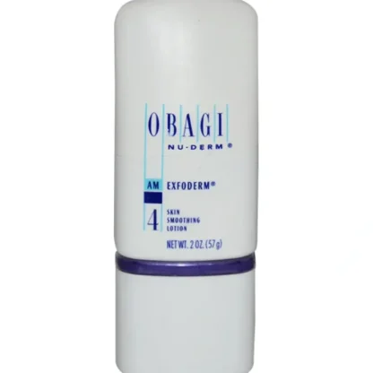 Obagi Obagi Nu-Derm #4 AM Exfoderm Skin Smoothing Lotion by Obagi for Women - 2 oz Lotion - Fresh Bloom Skin - Premium Skincare Solutions for Nourished, Hydrated, and Radiant Skin Every Day