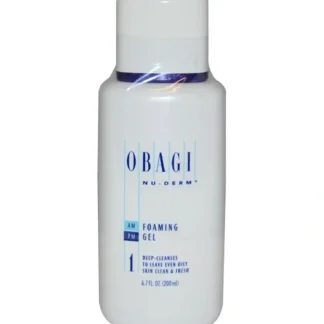 Obagi Obagi Nu-Derm #1 AM/PM Foaming Cleansing Gel by Obagi for Women - 6.7 oz Gel - Fresh Bloom Skin - Premium Skincare Solutions for Nourished, Hydrated, and Radiant Skin Every Day