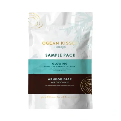 Ocean Kissed By Locako Mixed Sachet (Marine Collagen Glowing 6g & Hot Chocolate 7g) x 14 Pack - Fresh Bloom Skin - Premium Skincare Solutions for Nourished, Hydrated, and Radiant Skin Every Day