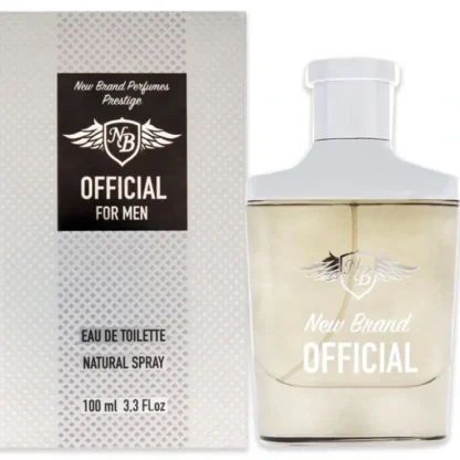 Official by New Brand for Men - 3.3 oz EDT Spray - Fresh Bloom Skin - Premium Skincare Solutions for Nourished, Hydrated, and Radiant Skin Every Day