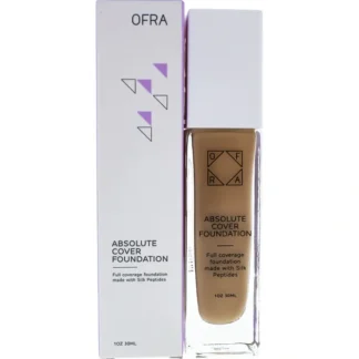 Ofra Absolute Cover Silk Peptide Foundation - 5 by Ofra for Women - 1 oz Foundation - Fresh Bloom Skin - Premium Skincare Solutions for Nourished, Hydrated, and Radiant Skin Every Day