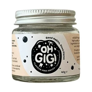 OhGiGi ohGiGi Tooth Powder + Hydroxyapatite Flavour-Free Brush 40g - Fresh Bloom Skin - Premium Skincare Solutions for Nourished, Hydrated, and Radiant Skin Every Day