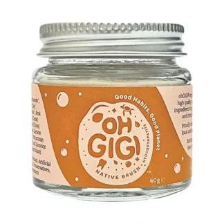 OhGiGi ohGiGi Tooth Powder + Hydroxyapatite Native Brush 40g - Fresh Bloom Skin - Premium Skincare Solutions for Nourished, Hydrated, and Radiant Skin Every Day