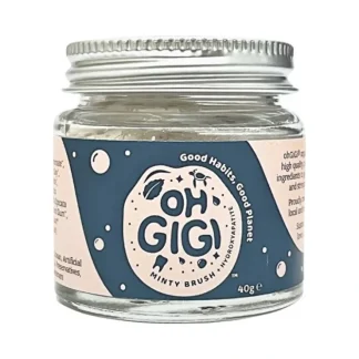 OhGiGi ohGiGi Tooth Powder + Hydroxyapatite Minty Brush 40g - Fresh Bloom Skin - Premium Skincare Solutions for Nourished, Hydrated, and Radiant Skin Every Day
