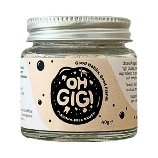 OhGiGi ohGiGi Tooth Powder Flavour-Free Brush 40g - Fresh Bloom Skin - Premium Skincare Solutions for Nourished, Hydrated, and Radiant Skin Every Day