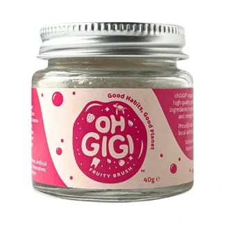 OhGiGi ohGiGi Tooth Powder Fruity Brush 40g - Fresh Bloom Skin - Premium Skincare Solutions for Nourished, Hydrated, and Radiant Skin Every Day