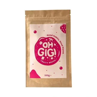 OhGiGi ohGiGi Tooth Powder Fruity Brush Refill 100g - Fresh Bloom Skin - Premium Skincare Solutions for Nourished, Hydrated, and Radiant Skin Every Day