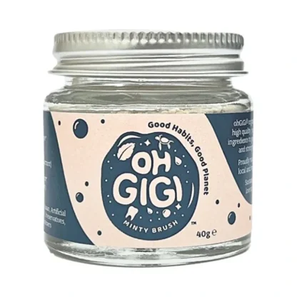 OhGiGi ohGiGi Tooth Powder Minty Brush 40g - Fresh Bloom Skin - Premium Skincare Solutions for Nourished, Hydrated, and Radiant Skin Every Day