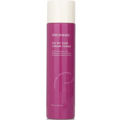 OHIOHOO Oh My God Cream Toner 200ml/6.76oz - Fresh Bloom Skin - Premium Skincare Solutions for Nourished, Hydrated, and Radiant Skin Every Day
