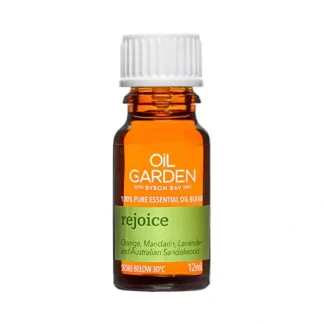 Oil Garden Essential Oil Blend Rejoice 12ml - Fresh Bloom Skin - Premium Skincare Solutions for Nourished, Hydrated, and Radiant Skin Every Day