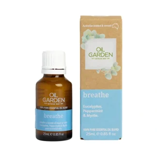 Oil Garden Essential Oil Blend Breathe 25ml - Fresh Bloom Skin - Premium Skincare Solutions for Nourished, Hydrated, and Radiant Skin Every Day