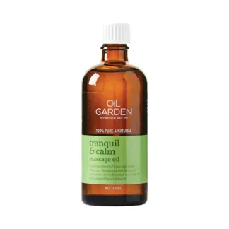 Oil Garden Massage Oil Blend Tranquil & Calm 100ml - Fresh Bloom Skin - Premium Skincare Solutions for Nourished, Hydrated, and Radiant Skin Every Day