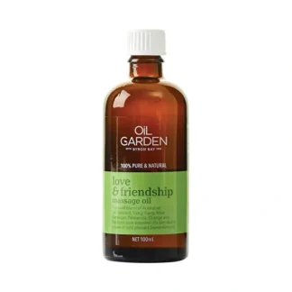 Oil Garden Massage Oil Blend Love & Friendship 100ml - Fresh Bloom Skin - Premium Skincare Solutions for Nourished, Hydrated, and Radiant Skin Every Day