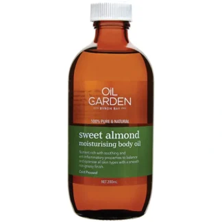 Oil Garden Moisturising Body Oil Sweet Almond 200ml - Fresh Bloom Skin - Premium Skincare Solutions for Nourished, Hydrated, and Radiant Skin Every Day