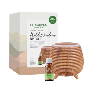 Oil Garden Ultrasonic Diffuser Wild Wanderer Pack - Fresh Bloom Skin - Premium Skincare Solutions for Nourished, Hydrated, and Radiant Skin Every Day