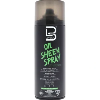 Oil Sheen Spray by L3VEL3 for Men - 12.95 oz Hair Spray - Fresh Bloom Skin - Premium Skincare Solutions for Nourished, Hydrated, and Radiant Skin Every Day