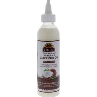Okay All Natural Coconut Oil For Hair And Skin by Okay for Unisex - 6 oz Oil - Fresh Bloom Skin - Premium Skincare Solutions for Nourished, Hydrated, and Radiant Skin Every Day