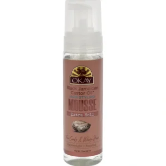 Okay Black Jamaican Castor Oil Hair Styling Mousse by Okay for Unisex - 7.5 oz Mousse - Fresh Bloom Skin - Premium Skincare Solutions for Nourished, Hydrated, and Radiant Skin Every Day