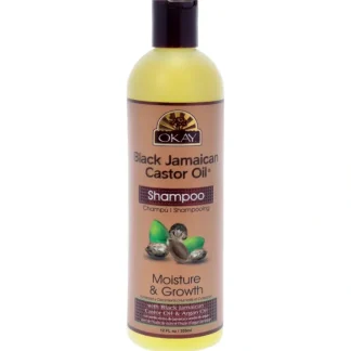 Okay Black Jamaican Castor Oil Shampoo by Okay for Unisex - 12 oz Shampoo - Fresh Bloom Skin - Premium Skincare Solutions for Nourished, Hydrated, and Radiant Skin Every Day